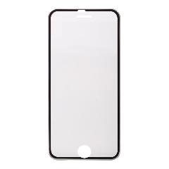 Закаленное стекло iPhone 6/6S с алюминиевой рамкой графит