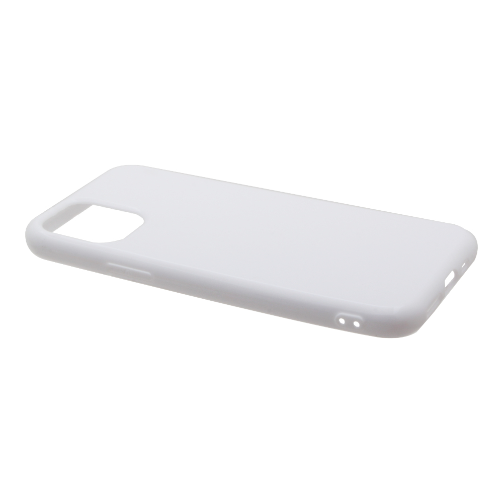 Накладка iPhone 11 Pro силиконовая непрозрачная белая