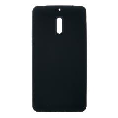 Накладка Nokia 6 силиконовая под тонкую кожу черная