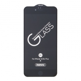 Закаленное стекло iPhone 6 Plus/6S Plus 3D черное Remax GL-27 0,3mm