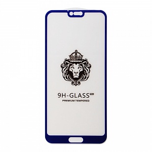 Закаленное стекло Huawei Honor 10 2D синее 9H Premium Glass