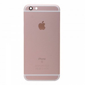 Задняя крышка iPhone 6S розовое золото AAA