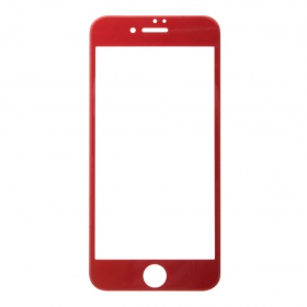 Закаленное стекло iPhone 7/8 5D красное