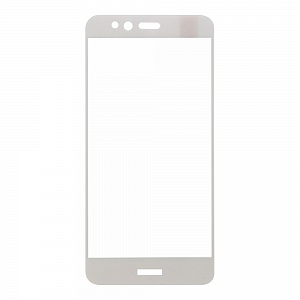Закаленное стекло Huawei P10 Lite 2D белое в тех. пакете