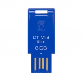 К.П. USB 8 Гб Kingston DT Mini Slim синяя