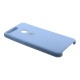 Накладка Huawei Honor 7A Pro/Y6 2018 Silicone Case прорезиненная голубая