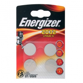 Элемент питания CR2032 Energizer (4 на блистере)