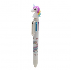 Ручка многоцветная Единорог (6 в 1) No: BP-2037