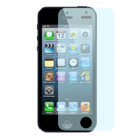 Закаленное стекло iPhone 5/5S/5C/SE с голубым отливом