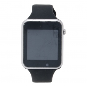 Часы-GPS Smart Watch DZ09 резиновые серебро