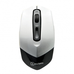 Мышь OXION OMS005SL серебро, оптическая, 1000 DPI