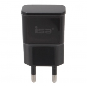 СЗУ с USB 1A + кабель Micro ISA ZU-1 черный