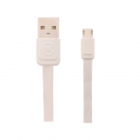 Кабель 2 выхода Lightning 8-pin - Micro USB M&S WDC-009 белый 100 см + 16 см