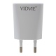 СЗУ с USB 1,2A + кабель USB Micro Vidvie PLE209 белый