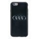Накладка iPhone 6/6S резиновая рисунки противоударная Авто Audi черная