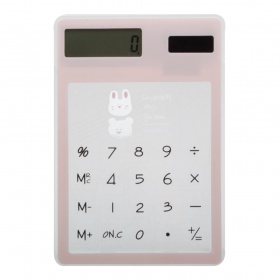 Калькулятор 14040 прозрачный розовый