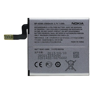 АКБ для Nokia BP-4GWA Lumia 625/720 2000 mAh ОРИГИНАЛ