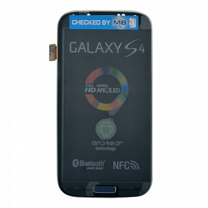 Дисплей для Samsung i9500 S4+тачскрин черный 