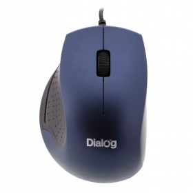 Мышь Dialog MOP-26SU USB, оптич. 3 кнопки, 800 dpi серебро 
