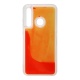 Накладка Huawei Honor 10i силиконовая аквариум фосфорная оранжевая