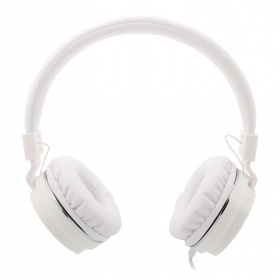 Наушники SmartBuy ONE, микрофон, кабель, белые, 1.2 м