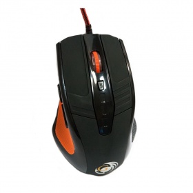 Мышь Dialog MGK-40U, оптич.6 кн.USB ИГРОВАЯ, черная