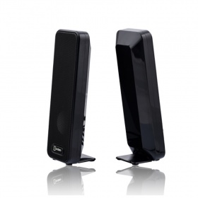 Акус. система OXION 2.0 OSP002,2x2W,USB, черная