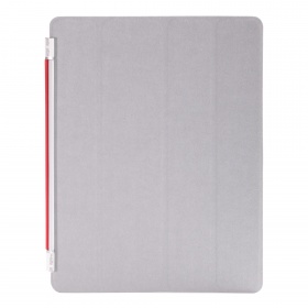 Книжка iPad 2/3/4 красная крышка магнитная Smart