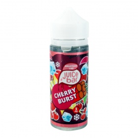 Жидкость для электронных сигарет JUICE BAR Cherry Burst 120мл (креп-3мг)