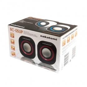 Акус. система Nakatomi 2.0 BC-05UP 6W RMS черная