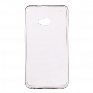 Накладка HTC M7 силиконовая прозрачная
