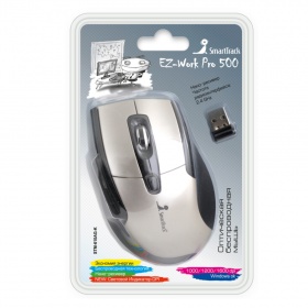 Мышь SmartTrack 610AG Gray, оптическая беспроводная