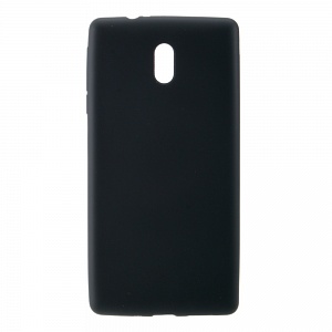 Накладка Nokia 3 силиконовая под тонкую кожу черная