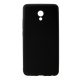Накладка Meizu M5 Note силиконовая под тонкую кожу черная