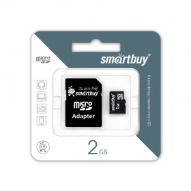 К.П. 2 Гб MicroSD SmartBuy+SD адаптер