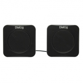 Акус. система Dialog 2.0 AC-01UP 1W, RMS,USB, черная