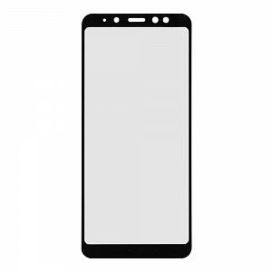 Закаленное стекло Samsung A8 Plus 2018/A730F 2D черное