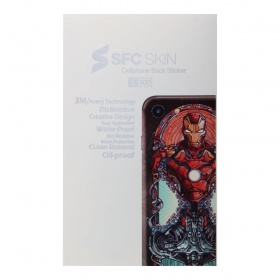 Наклейка iPhone X на корпус SFC SKIN Железный человек