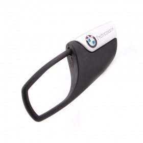 Брелок для ключей резиновый карабин BMW