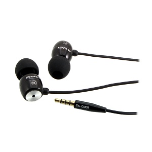 Наушники Awei Q38i вакуумные с микрофоном черные