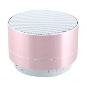 Стереоколонка Bluetooth A10 USB, Micro SD, AUX, розовая