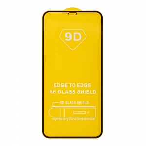 Закаленное стекло iPhone XS Max 2D черное 9H Premium Glass