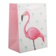 Подарочный пакет BC601S Фламинго 23*18*10