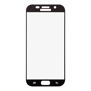 Закаленное стекло Samsung A7 2017/A720F 2D черное