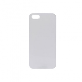 Накладка iPhone 5/5G/5S для 3D сублимации, пластик белый матовый