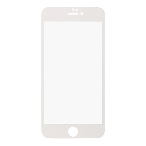 Закаленное стекло iPhone 6 Plus/6S Plus 2D белое