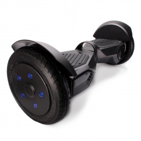 Гироскутер Smart Balance Wheel 10" со светящимися колесами и приложением Tao Tao черный