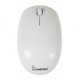 Мышь SmartBuy 326AG беспр, оптич, 1000-1600dpi белая 