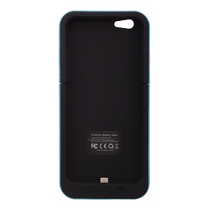 Чехол-АКБ iPhone 6 3800 mAh черно-синий
