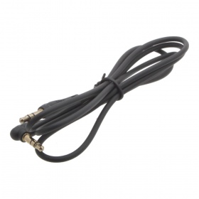 AUX кабель 3,5 на 3,5 мм Hoco UPA14, силиконовый, черный, 1000 мм